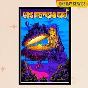 Dave Matthews Band Stateline Nv Aug 26 2025 Tour Poster